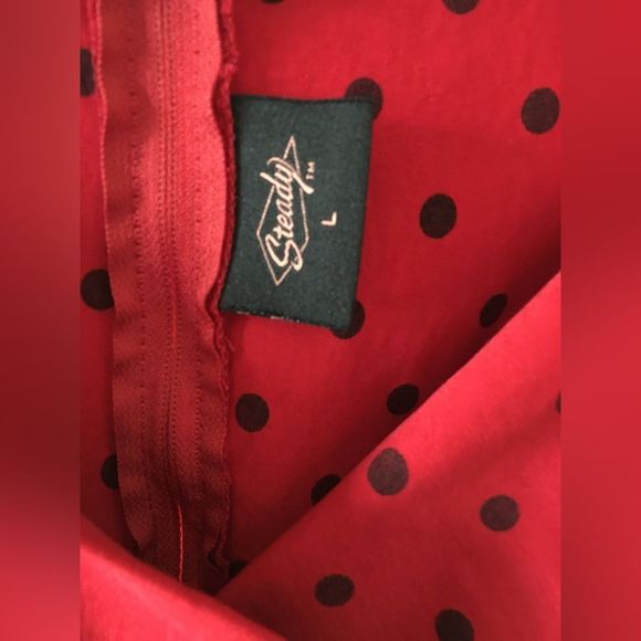 šHPš Redā& BlackĀ Polka DotāDress - Picture 3 of 3